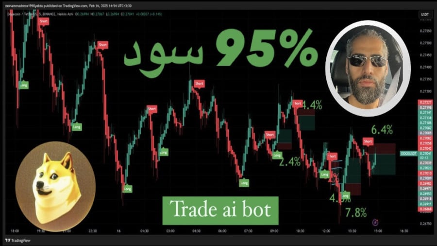 ترید با ربات LS روی دوج کوین