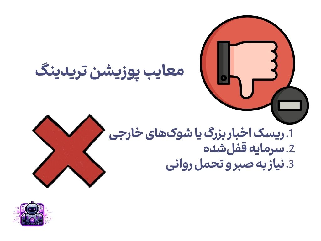 معایب پوزیشن تریدینگ